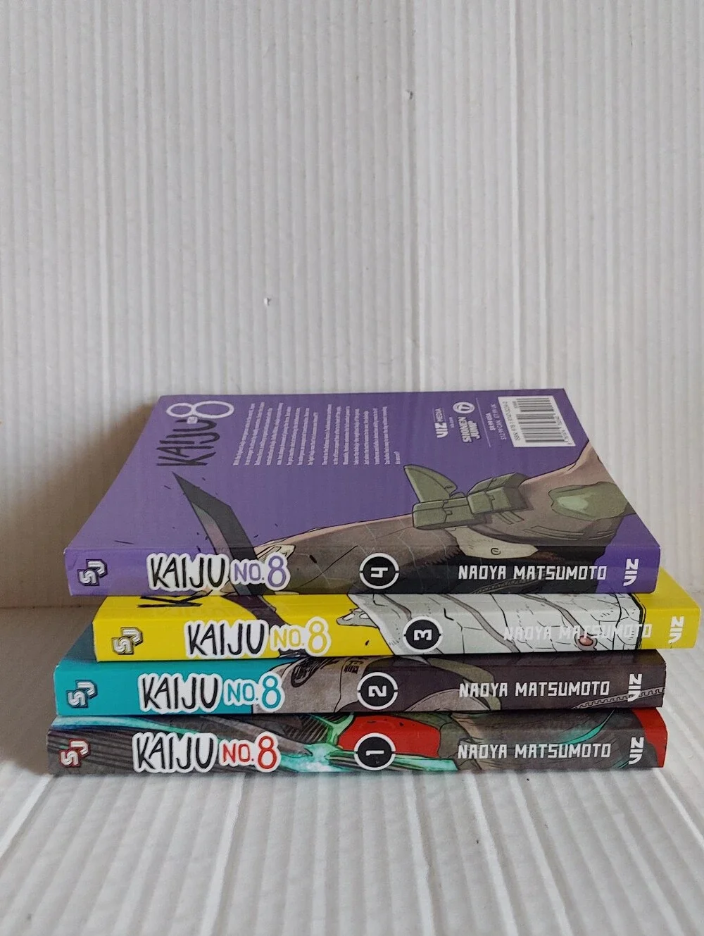 Kaiju No. 8 - Manga Softcover Book Volumes 1-4 English VIZ Media Naoya Matsumoto